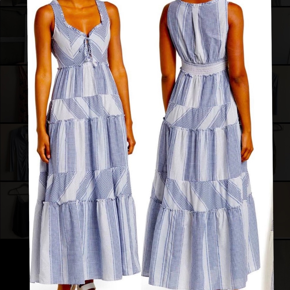 Betsy Johnson Stripe Play Sleeveless Dress (NWT)